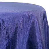 Navy - *FR* Crushed Tergalet Tablecloth by Eastern Mills - Many Size Options