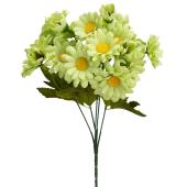 Artificial Daisy Bouquet 11" - Green