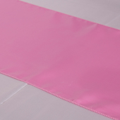 Pink Deco Satin Table Runner - 12" x 108" - 10 PACK